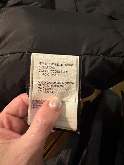 Canada Goose Mens Coat L/G