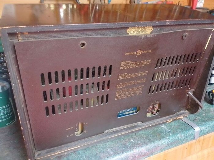 1950 PYE p.35 radio