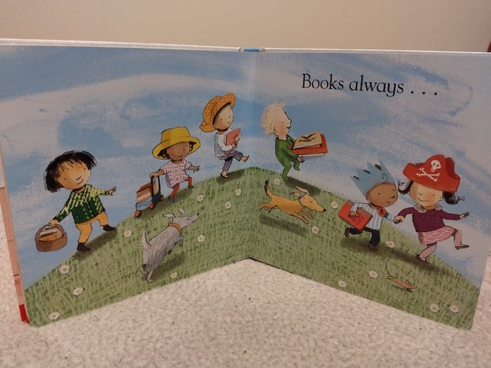 Books Always Everywhere by Jane Blatt HARDBACK BOARD BOOK