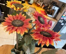 Artificial Sunflowers