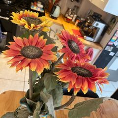 Artificial Sunflowers