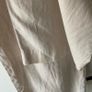 Stradivarius Wide-Leg Linen Blend Pleated Trousers Ecru Beige Image 7