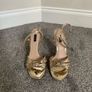 Mango Gold Heels Image 5