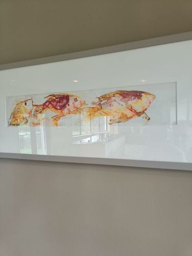 Fish picture 83cm w x 35 h