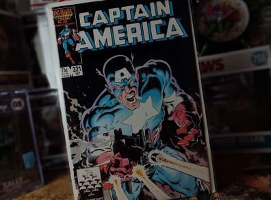 Captain America ! Issue #321 ! 1st Appearance of U.L.T.I.M.A.T.U.M. ! Copper Age Comic ! 1986 ! by Marvel !