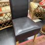 Brown leather chair Image 2