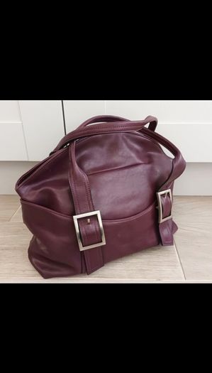 Faux leather bag