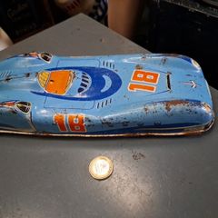 Vintage Tin Plate Toy Car