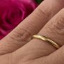 18kt Vintage Yellow Gold Band Image 8