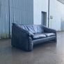 Mid Century Leather Sofa - The Vintage Furniture Warehouse and Showroom Open Saturday 18th April 12 til 4pm Eircode R95T227 Image 2