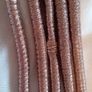 necklace  5 strand metal in rose gold colour Image 4