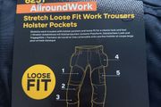 Snickers Workwear 6251 AllroundWork Stretch Loose Fit Work Trousers with Holster Pockets