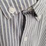 Peter Werth size medium blue white stripe shirt Image 3