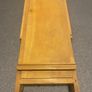 Winsor and Newton Vintage Donkey Artist's Easel Bench Wooden England Image 9