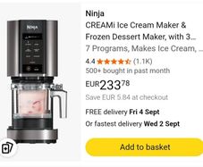 Ninja Ice Cream Maker