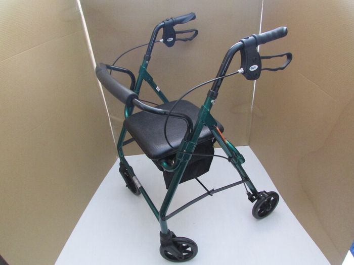 Green Mobility Rollator Walker + brakes