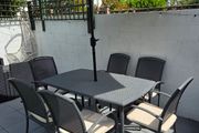 Garden Table,6 Chairs and Cushions