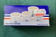 Brand new vintage silver plated napkin rings