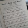 BOOK - Vintage  - Sacred Songs & Solos - Sankey Image 3