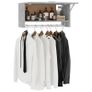 Wardrobe Concrete Grey 70x32.5x35 cm Chipboard Image 2