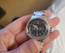 Liu Jo Women's Watch Silver & Black Stainless Steel