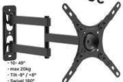 TV Monitor Wall Mount Bracket Tilt Swivel 10-49"