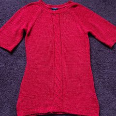 Red Jumper  Size 8-12
