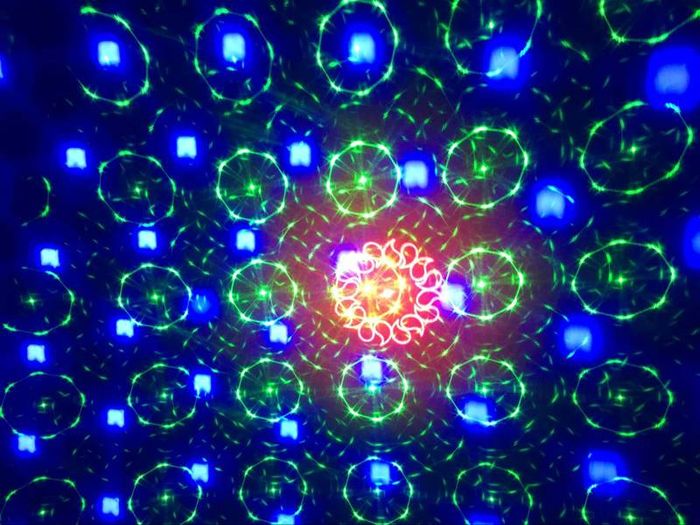 RGB Magic Disco Led Ball Laser Projector Party Light Music Stage Lighting for DJ Bar Club Home
