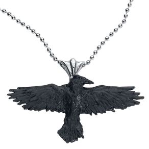 "Black Raven" Pendant by Alchemy Gothic (Brand New)