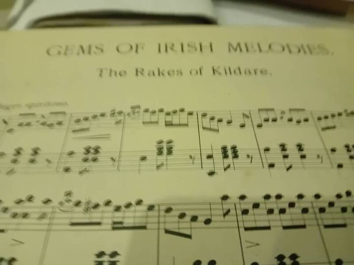 vintage sheet music