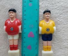 Original Table Football Game Football Man Soccer Player Replacement Repair Red  & Blue