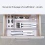 FREE EXPRESS SHIPPING 14 PCS Clear Plastic Drawer Organisers Tray for Makeup, Kitchen Utensils, Jewelries and Gadgets Image 2