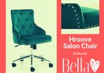 Hroove BFHR654K Styling Chair