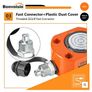 Bonvoisin Single, Portable Low Height Hydraulic Cylinder, FPY-10, 10t, 10mm stroke Image 3