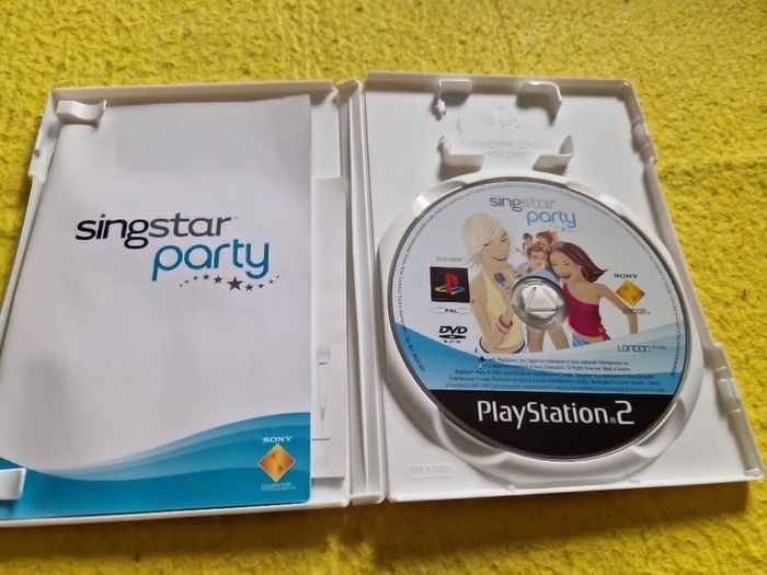 Singstar Party PlayStation2 Ps2 Games Original
