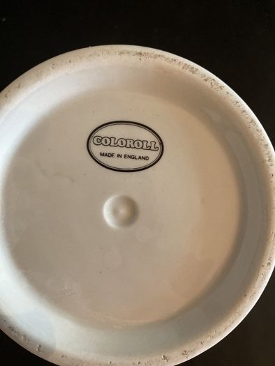 Flower Pot - Coloroll, made in England