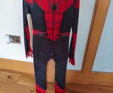 Kids all in one spiderman costume