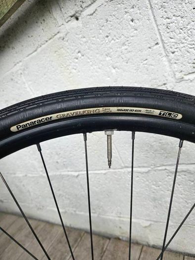 WTB STi 23 Wheelset with Panaracer Gravelking Semi Slick 700x43c Tyres