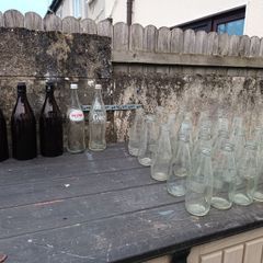 Vintage Milk, Coca-Cola, Pepsi and Bulmers Bottles