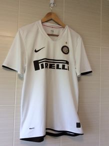 Inter Milan Jersey. Official Nike Mens Away Jersey. Season 2008/2009. Original From The Time. Not A Modern Remake.