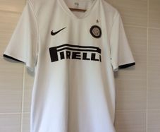 Inter Milan Jersey. Official Nike Mens Away Jersey. Season 2008/2009. Original From The Time. Not A Modern Remake.