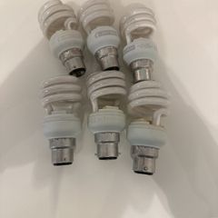 Set of 6 light bulbs 12W