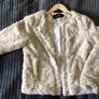 Vero Moda faux fur jacket size M Image 2