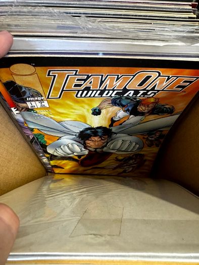 Image & Top Cow Long Comic Box w 320 comics for Sale