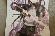 Double sided poster featuring the Isolator and Sword Art Online Fatal Bullet