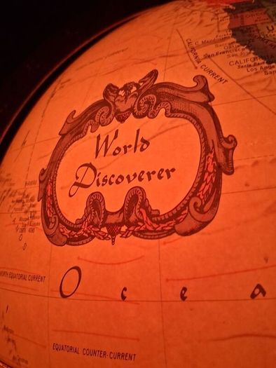 1980's Scan Denmark Light Up Globe