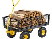 Heavy Duty Garden Cart with 408kg Load Capacity