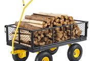 Heavy Duty Garden Cart with 408kg Load Capacity