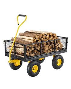 Heavy Duty Garden Cart with 408kg Load Capacity