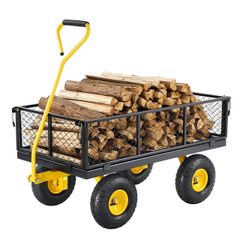 Heavy Duty Garden Cart with 408kg Load Capacity